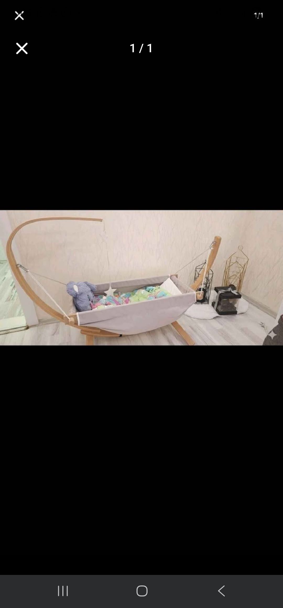 سرير خشبي تركي 